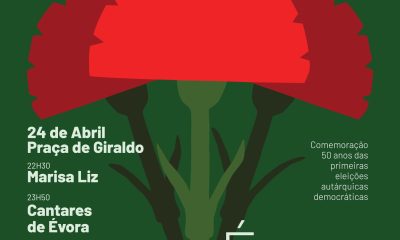 O ponto alto das Comemorações do 25 abril acontece hoje à noite na Praça de Gira…