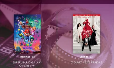 CINEMA
Em exibição, no mês de Maio, no Auditório do Centro Cultural de Arronches…