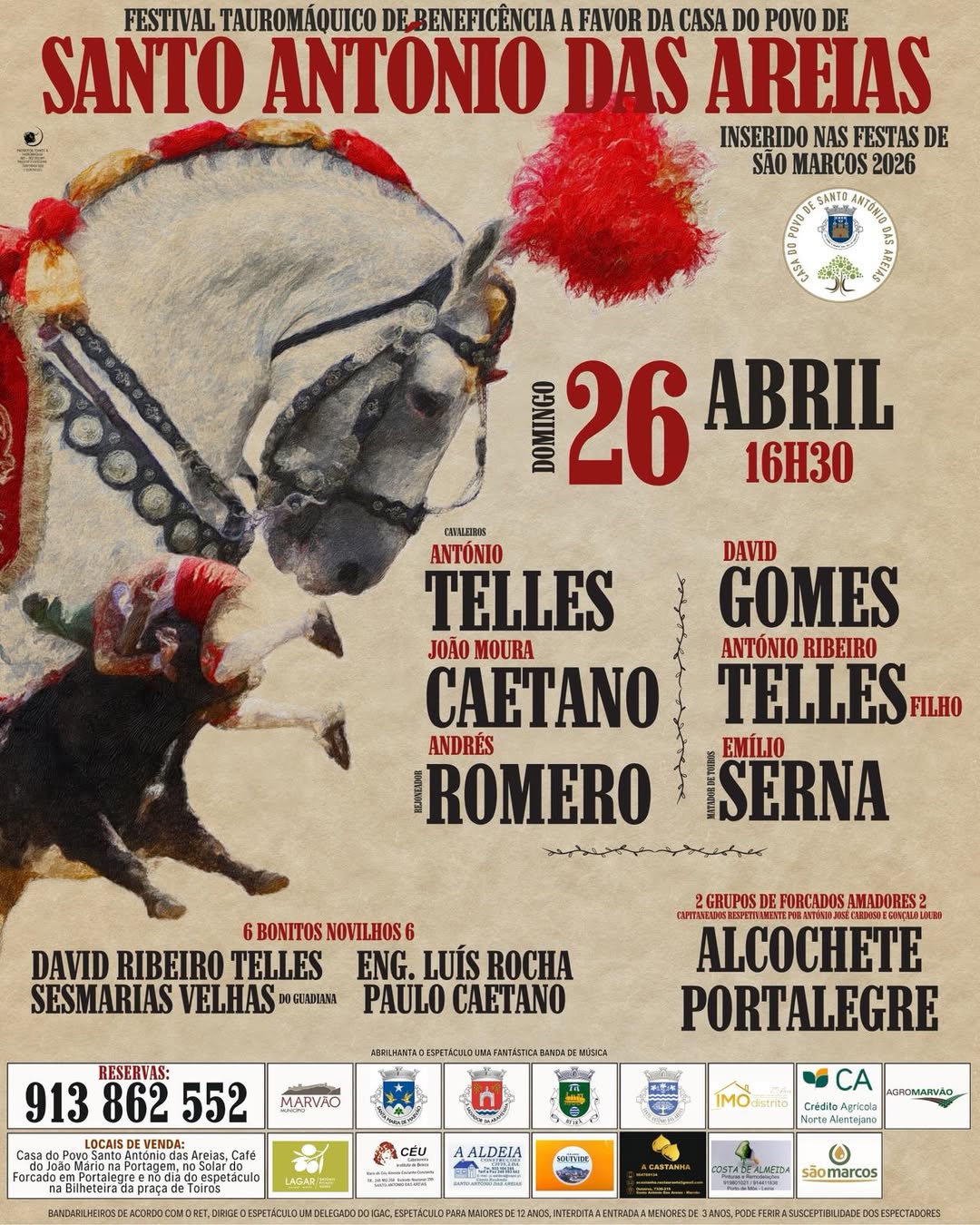 Festival Taurino de Beneficência a favor da Casa do Povo de Santo António das A…