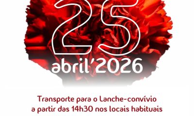 Comemorações dos 52 anos do 25 de Abril  

Transporte para o Lanche – Convívio d…
