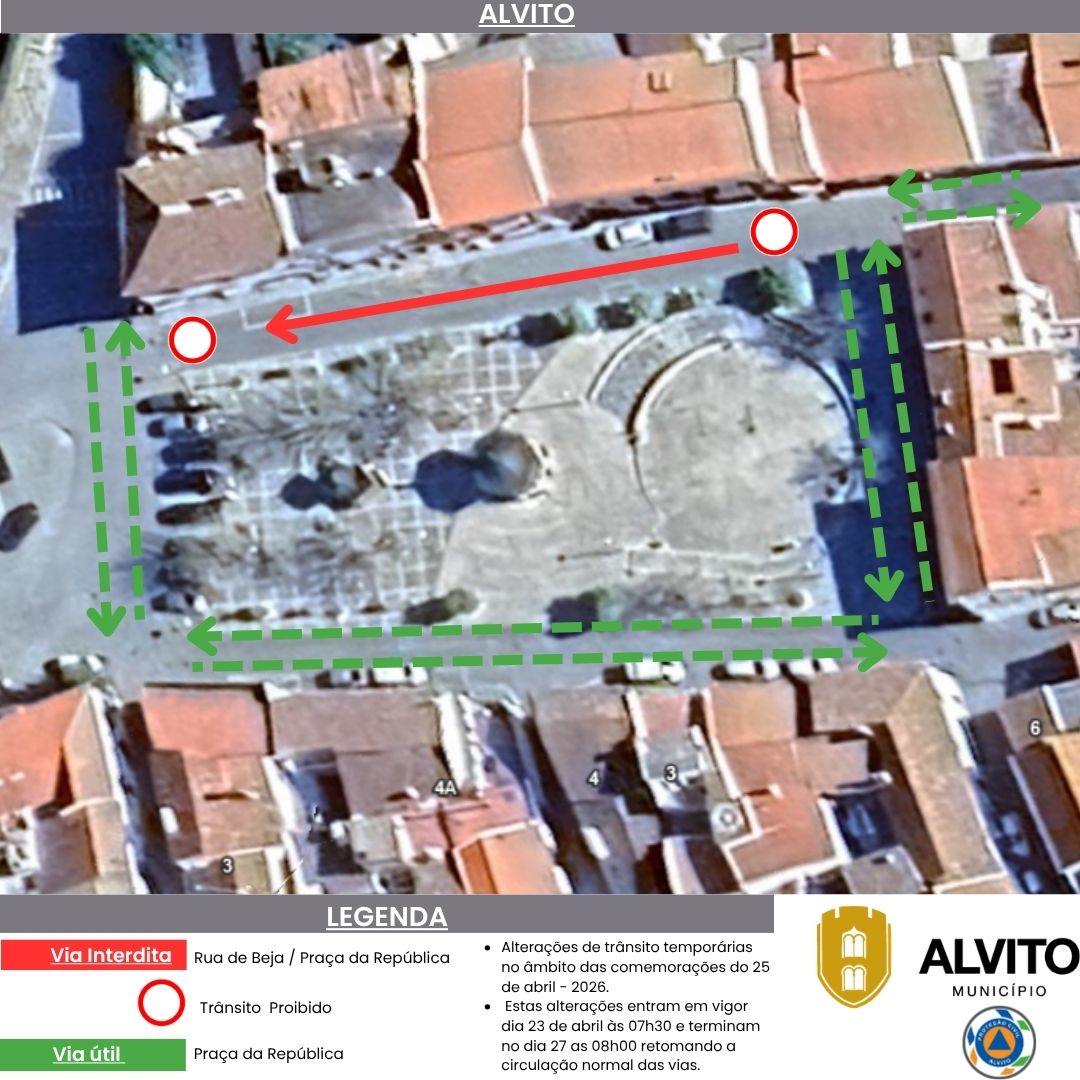 AVISO: ALTERAÇÕES DE TRÂNSITO (23 A 27 DE ABRIL)

No âmbito das comemorações do…