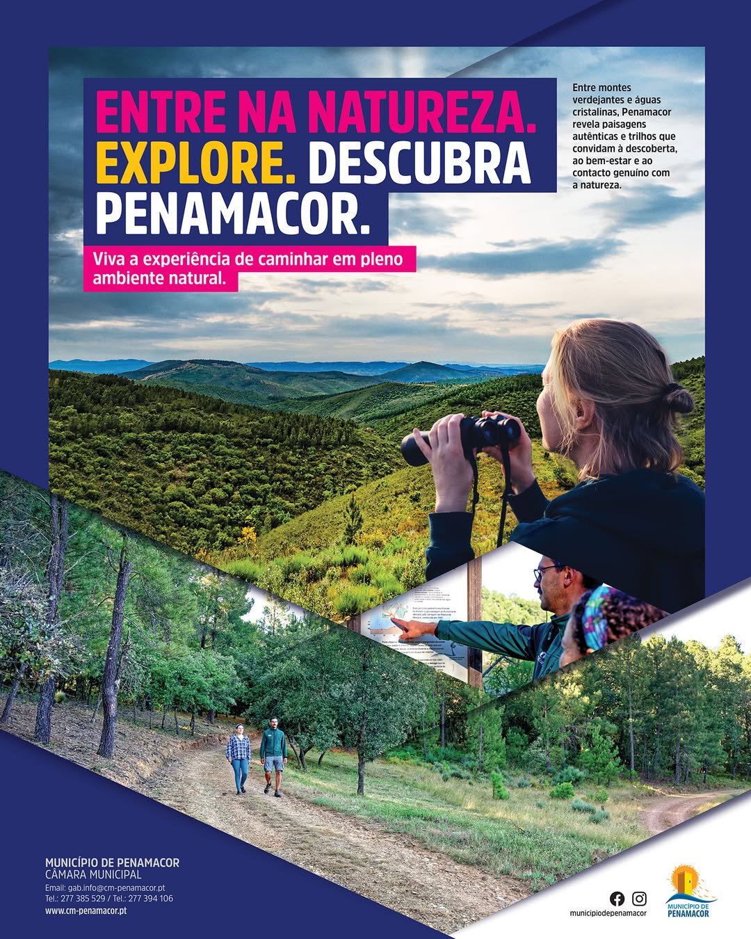 Entre na natureza. Explore. Descubra Penamacor.

Entre montes verdejantes e água…