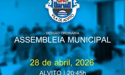 Assembleia Municipal de Alvito reúne amanhã

Decorre amanhã a 2.ª Sessão Ordinár…