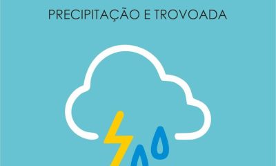 AVISO METEOROLÓGICO – ALERTA AMARELO

PRECIPITAÇÃO E TROVOADA

Conforme comunica…