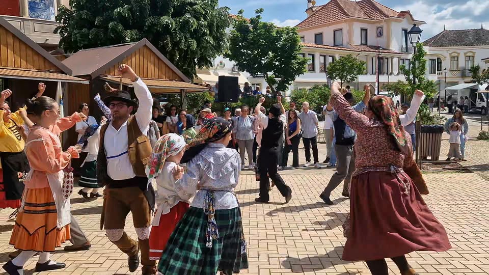 Atuação do Rancho Folclórico da Casa do Povo de Santo António das Areias no 10º…