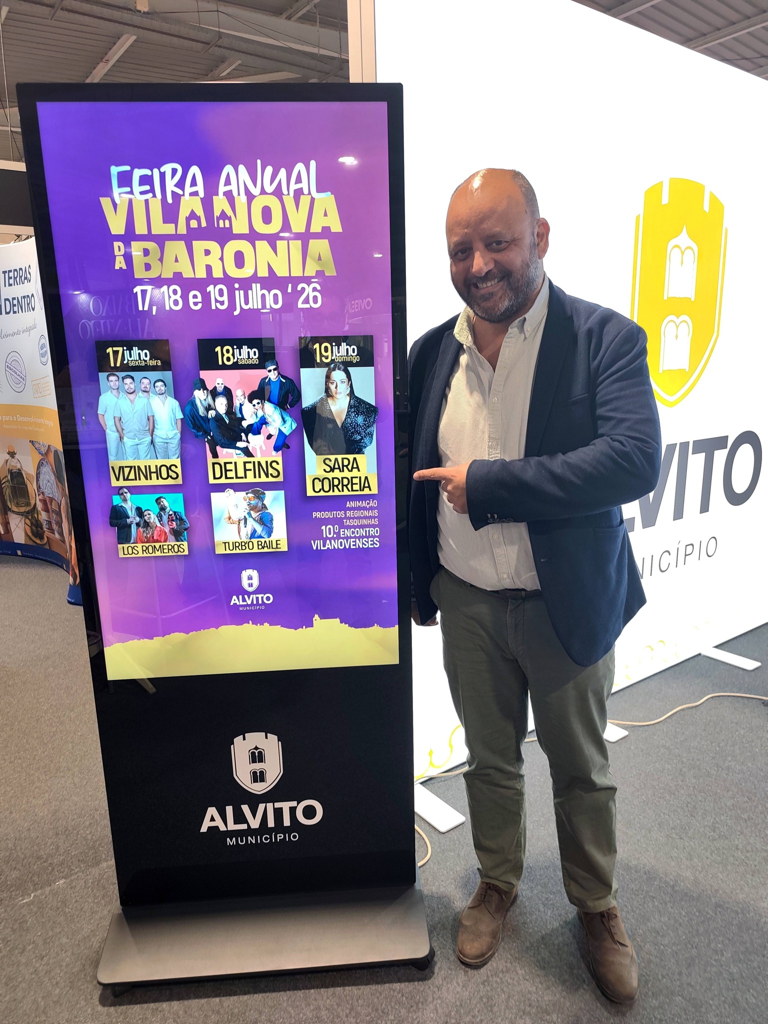 OVIBEJA | Alvito apresentou cartaz da Feira Anual de Vila Nova da Baronia com pr…