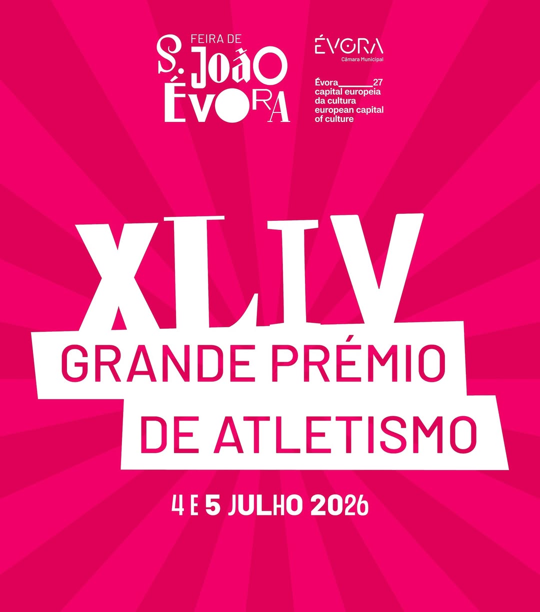 Inscrições abertas para o XLIV Grande Prémio de São João de Atletismo em Évora

…
