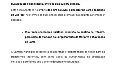 Informação de trânsito: