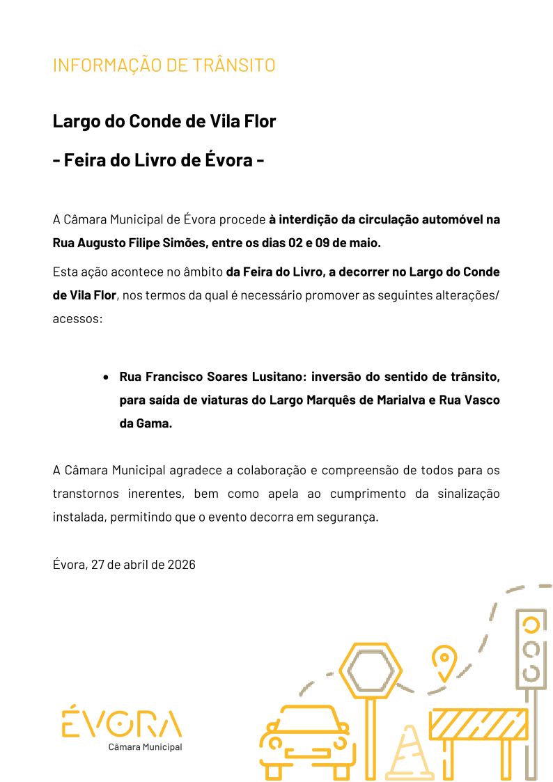 Informação de trânsito: