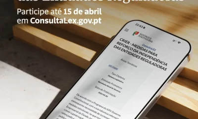 A consulta pública sobre o reforço da independência das entidades reguladoras de…