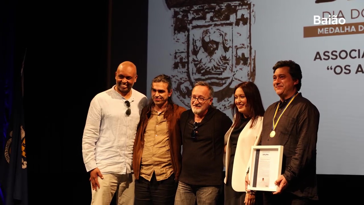 Associação Musical “Os Andarilhos” distinguida com Medalha de Mérito Cultural pelo Município de Baião