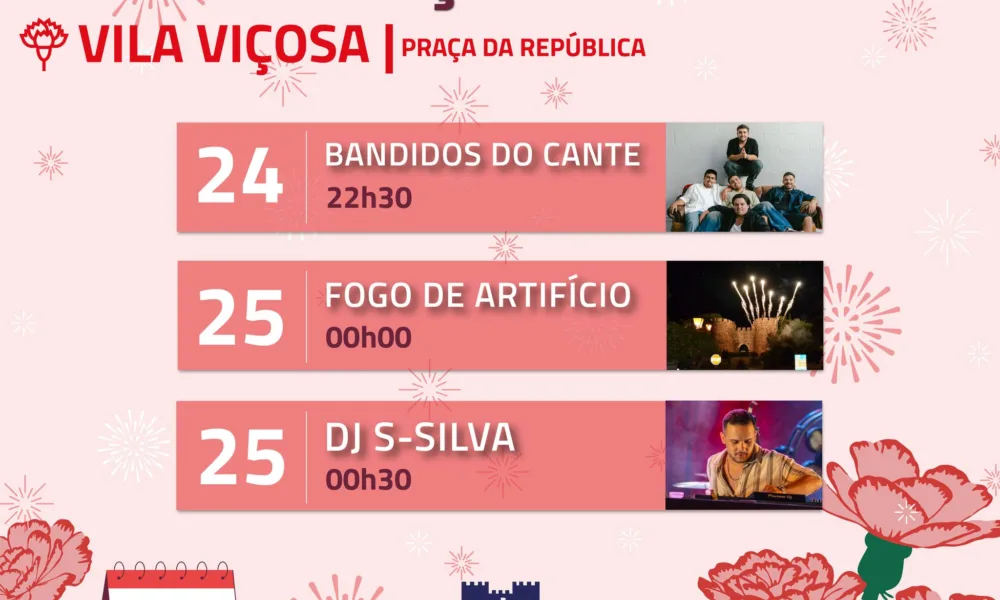 COMEMORAÇÕES DO 25 DE ABRIL | CONCELHO DE VILA VIÇOSA 
O Município de Vila Viços…