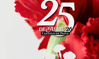 Castelo de Paiva celebra 25 de Abril com programa de dois dias e 1.ª Gala do Desporto e Cultura