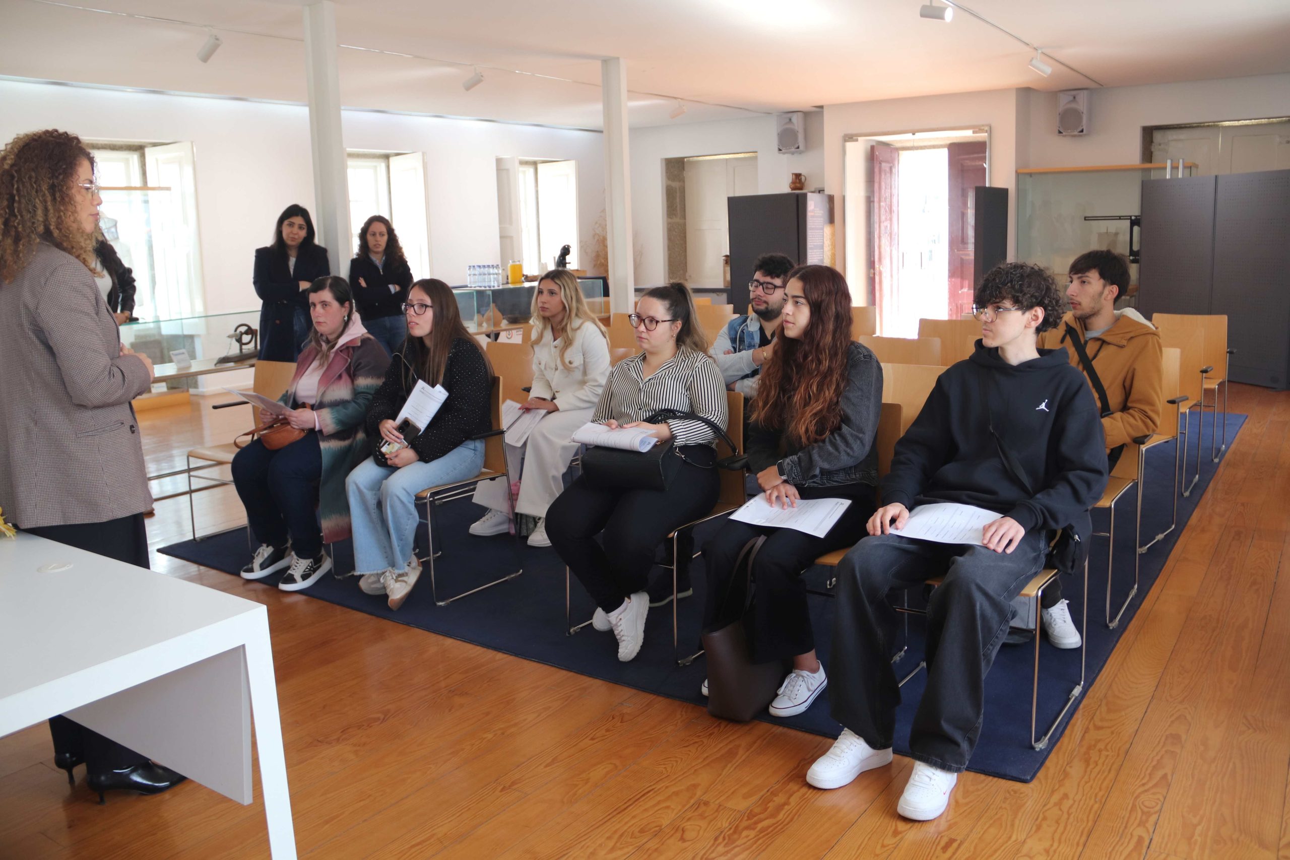 Castelo de Paiva acolhe oito estagiários do curso de Gestão de Turismo para estágio de 500 horas