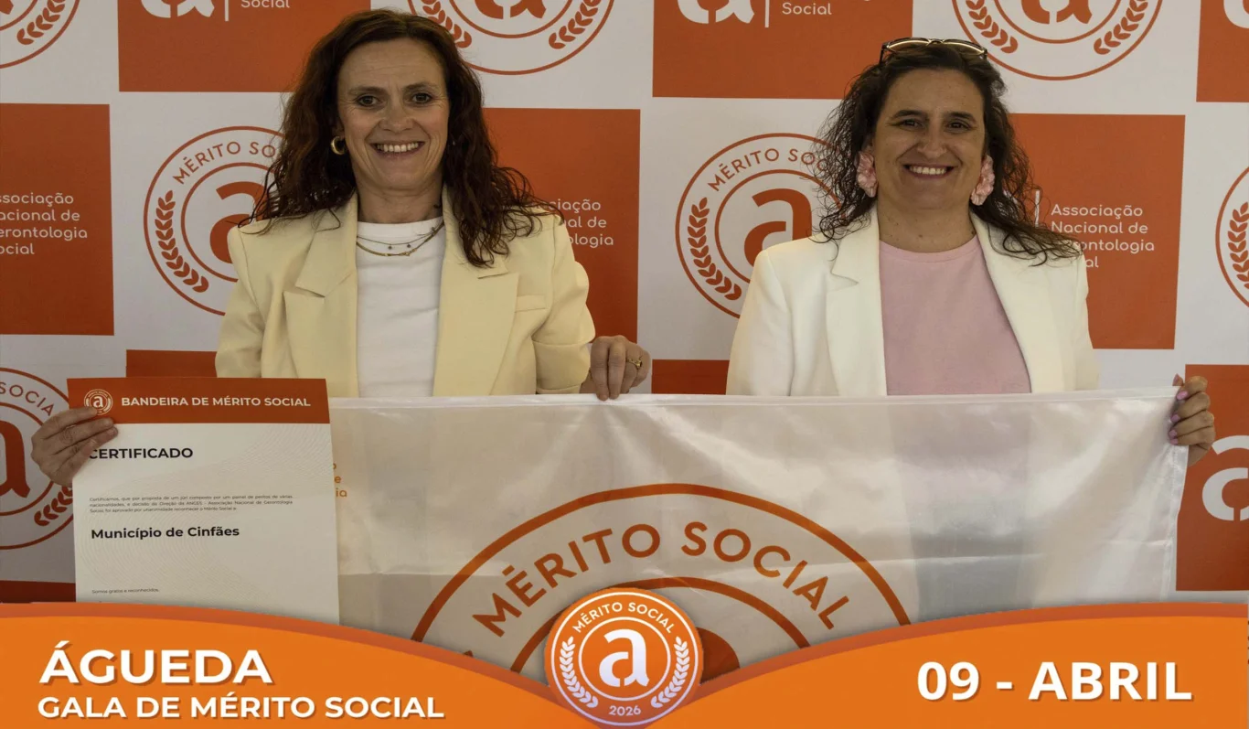 Cinfães conquista Bandeira de Mérito Social pelo segundo ano consecutivo com projeto “Crescer em Cinfães”
