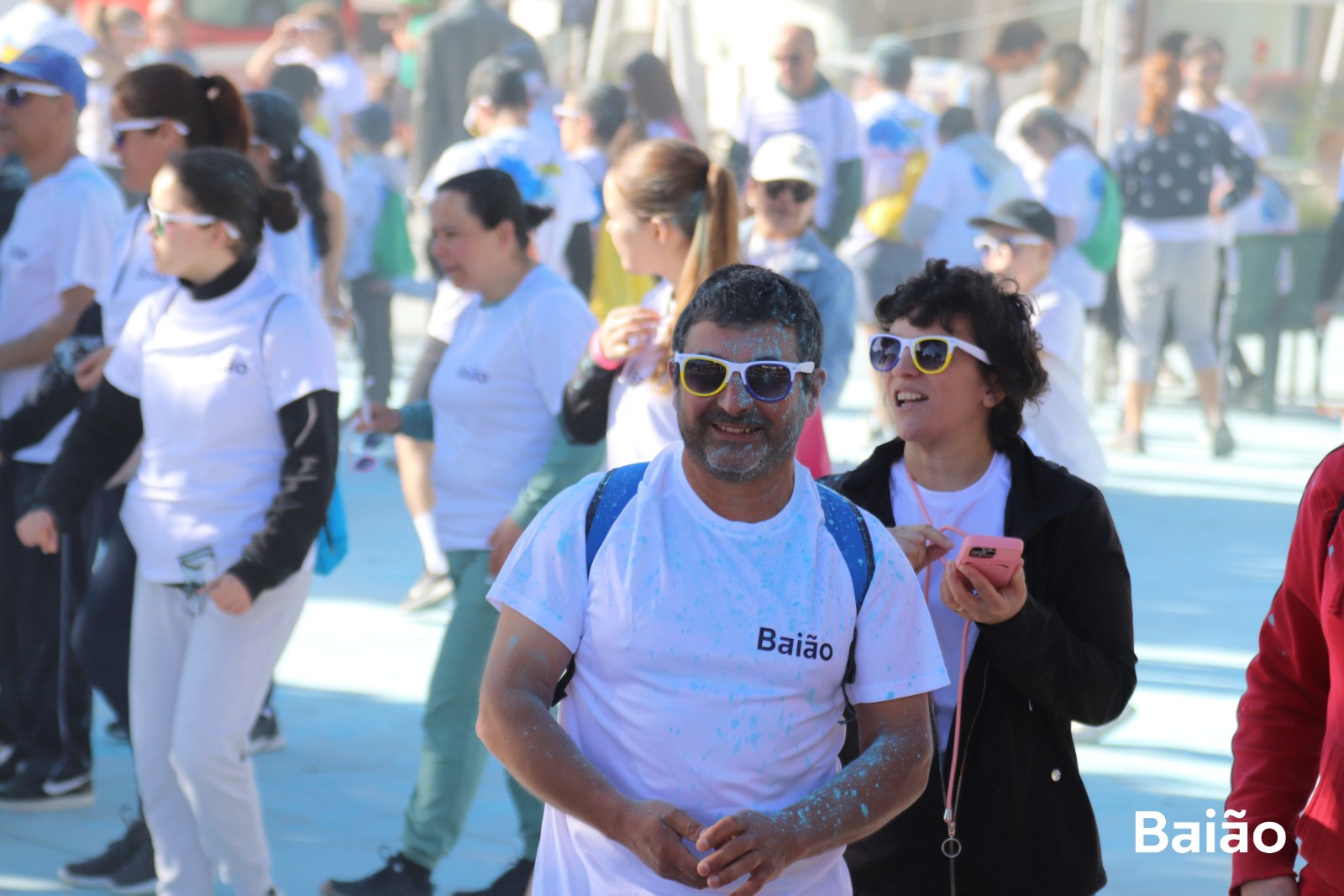 Color Walk de Baião reuniu mais de 300 participantes em caminhada de 10 km cheia de cor e energia