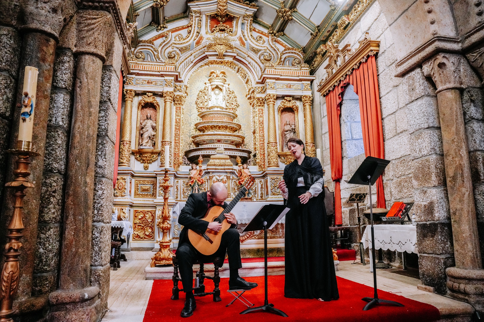 Concerto “Do Ibérico ao Românico” na Igreja de Ribas juntou soprano e guitarra num programa ibérico e sefardita