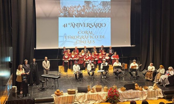 Coral Etnográfico de Cinfães celebrou 41 anos com espetáculo e participação do Coro Misto da Universidade de Coimbra