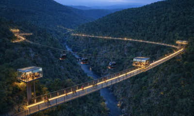 Ecovia suspensa entre Celorico de Basto e Amarante vai ligar margens do Tâmega por teleférico pedonal