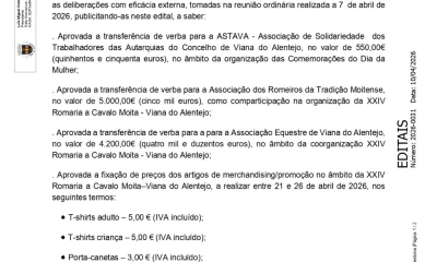 Edital nº31/2026

Deliberações tomadas na reunião ordinária da Câmara Municipal …