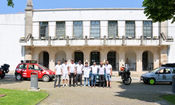 Equipa Paredes Challenge recebida nos Paços do Concelho antes da partida para a Tour de Marrocos 2026