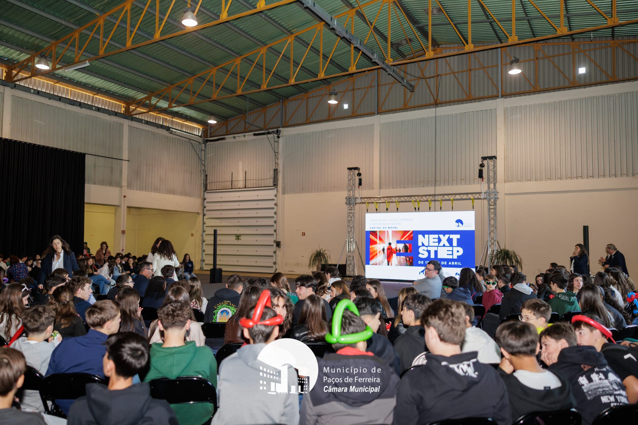 Feira de Educação, Emprego e Empreendedorismo de Paços de Ferreira atrai centenas de visitantes na AEP