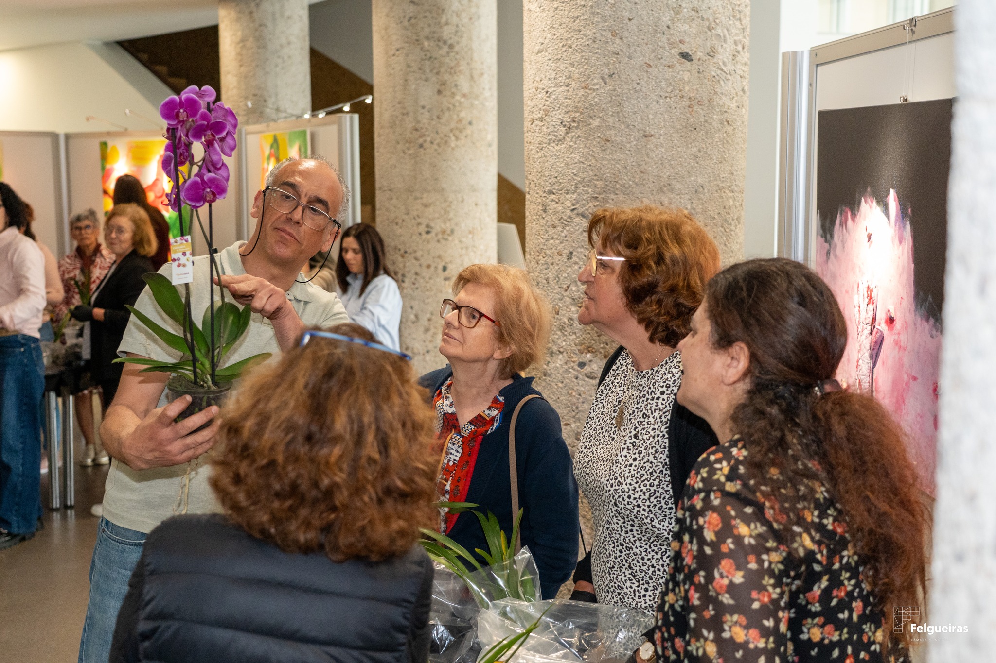 Felgueiras promove workshop sobre cuidados com orquídeas para incentivar varandas mais verdes