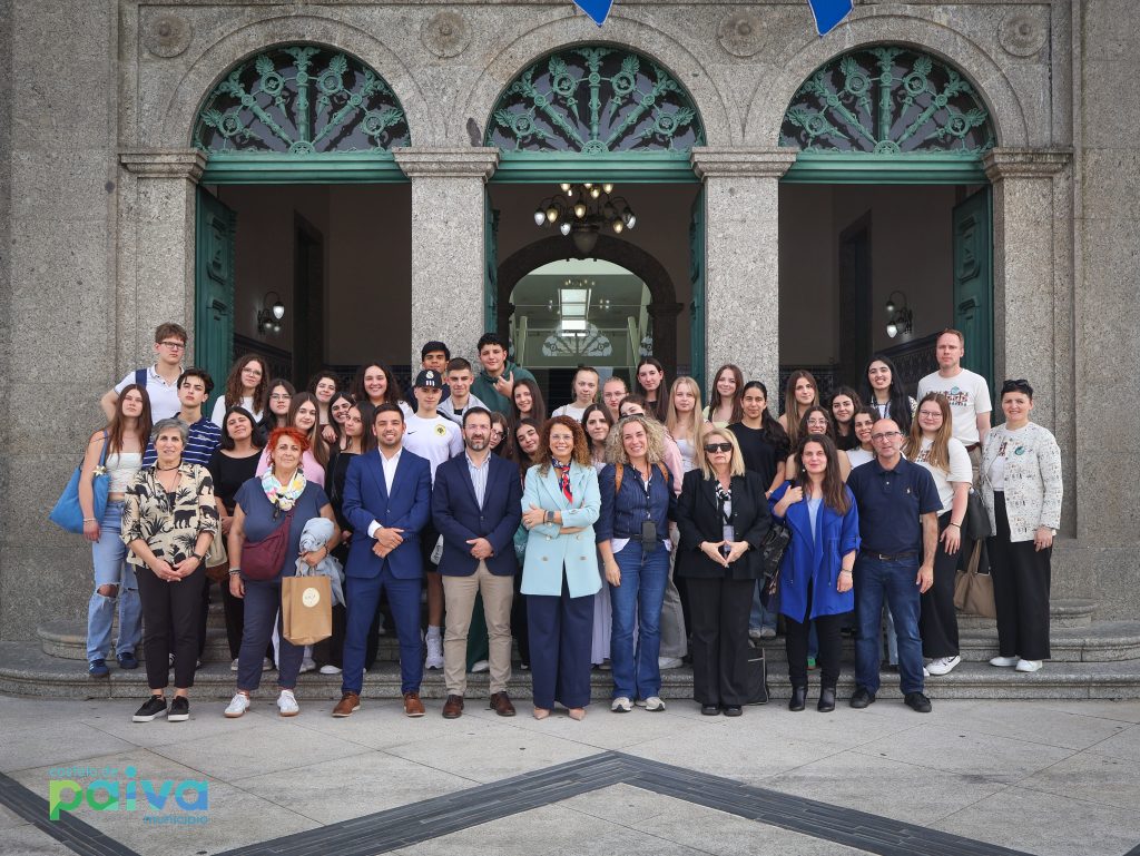 Castelo de Paiva recebeu alunos e professores da Grécia e Estónia no âmbito do projeto Erasmus+