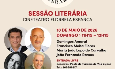 INSCRIÇÕES ABERTAS | A NÃO PERDER
COMBOIO LITERÁRIO | SESSÃO LITERÁRIA EM VILA V…