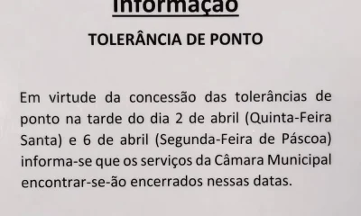 Informação 

Tolerância de Ponto