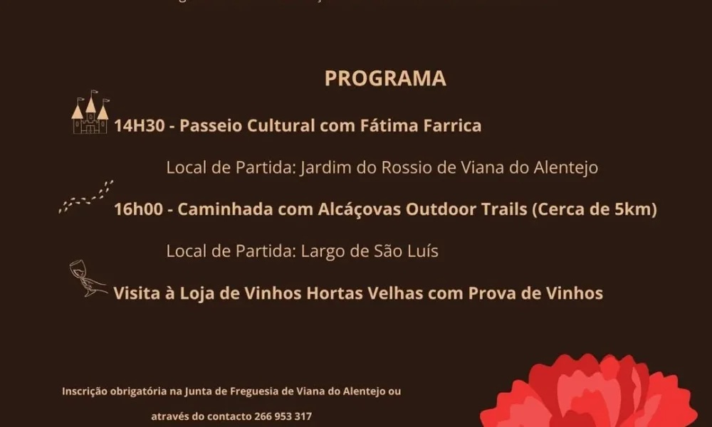 Junta de Freguesia de Viana do Alentejo 

 Inserido nas Comemorações do 52.º Ani…