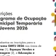 Juventude | Abertura de candidaturas ao Programa OMTJ 2026

O Município de Regue…