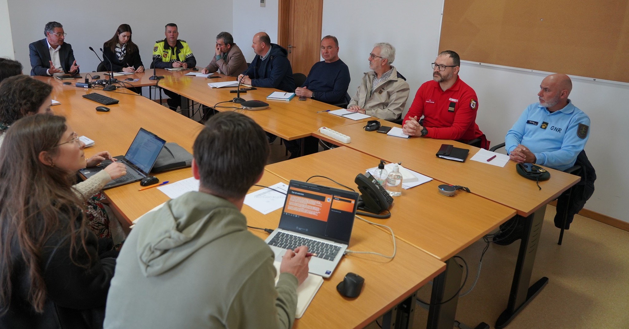 Lousada testou Plano Municipal de Emergência em reunião com GNR, bombeiros e ULS Tâmega e Sousa