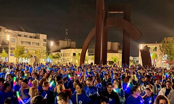 Mais de 2000 pessoas participaram na Caminhada Noturna da CPCJ de Paços de Ferreira sob o tema “Serei o que me deres… que seja Amor”
