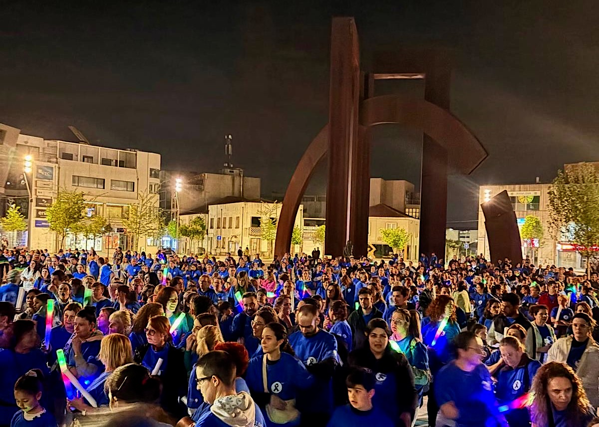 Mais de 2000 pessoas participaram na Caminhada Noturna da CPCJ de Paços de Ferreira sob o tema “Serei o que me deres… que seja Amor”