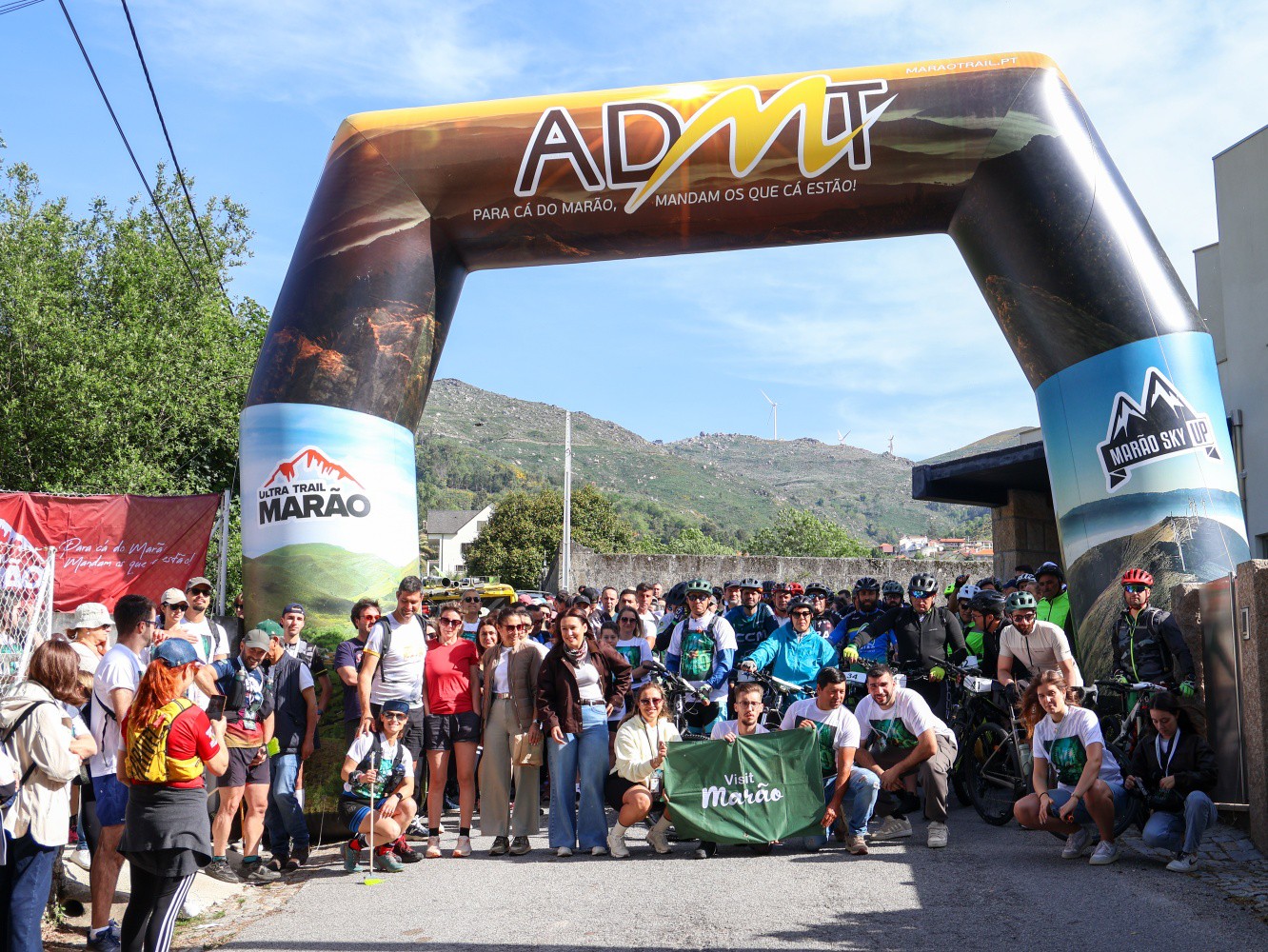 Marãovilhas juntou mais de 300 participantes em caminhada, corrida e passeio de bicicleta na Serra do Marão