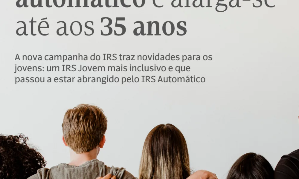 Nesta campanha do IRS há novidades no IRS Jovem.
O IRS Jovem passou a abranger j…