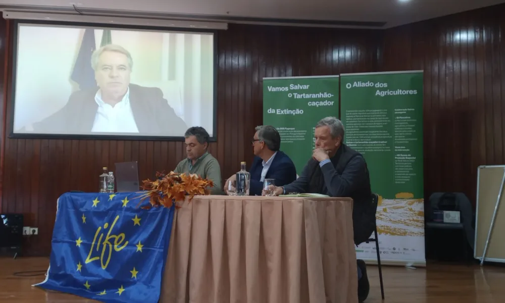 No âmbito do projeto LIFE SOS Pygargus , realizou-se em Mirandela a primeira ses…