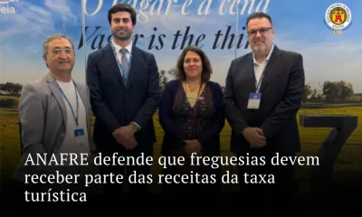 ANAFRE defende que freguesias devem receber parte das receitas da taxa turística