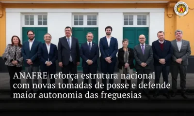 ANAFRE reforça estrutura nacional com novas tomadas de posse e defende maior autonomia das freguesias