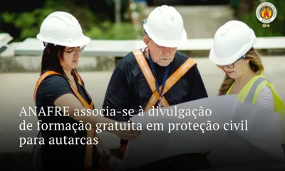ANAFRE associa-se à divulgação de formação gratuita em proteção civil para autarcas