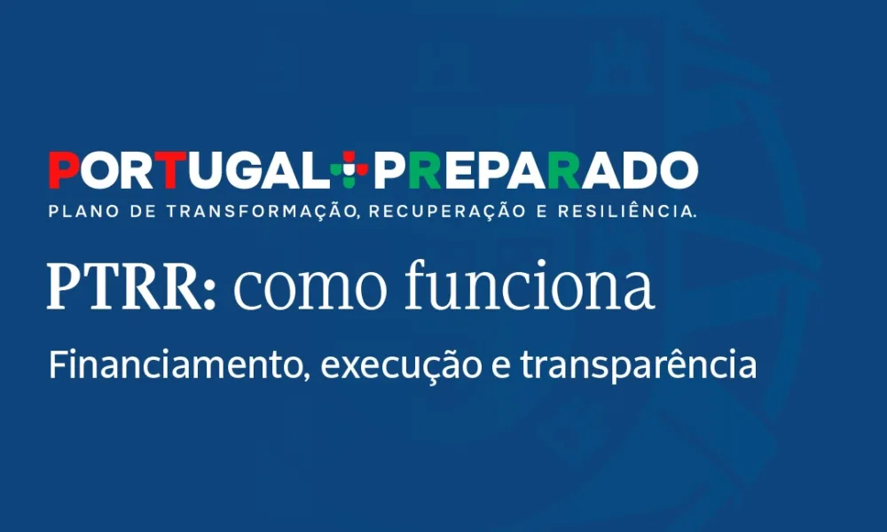O PTRR – Portugal Transformação, Recuperação e Resiliência mobiliza financiament…