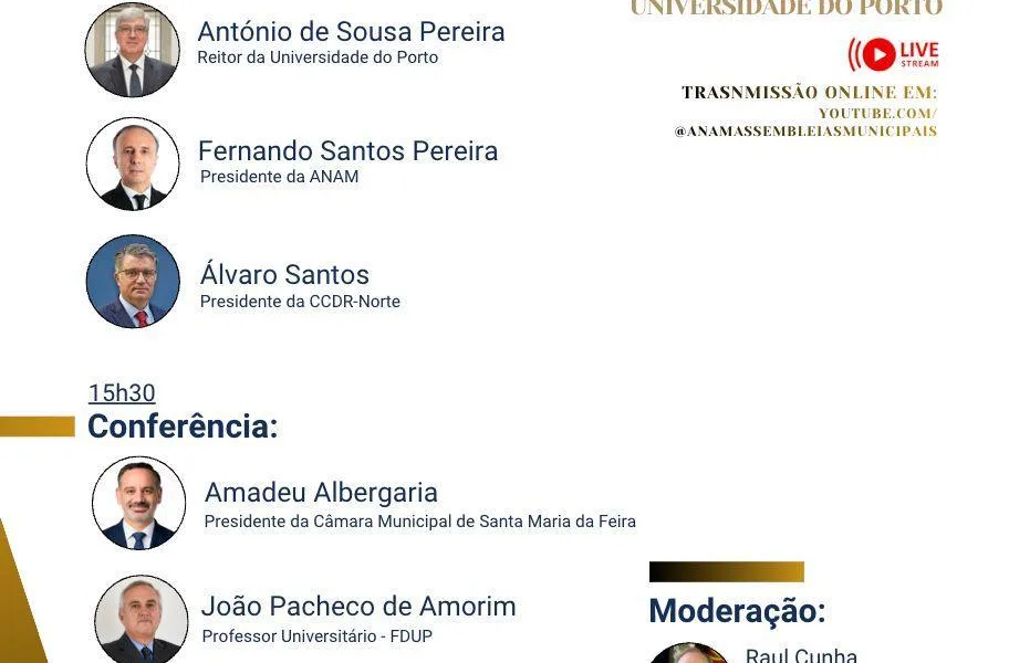 O Presidente da CCDR NORTE, Álvaro Santos, participa, na próxima quarta-feira, n…