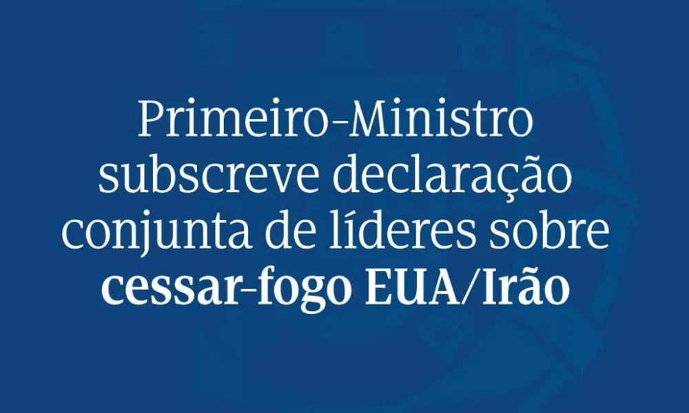 O Primeiro-Ministro, Luís Montenegro, subscreveu a declaração conjunta de lídere…