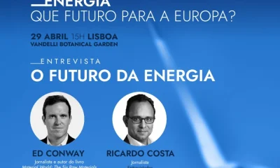 O escritor e apresentador britânico Ed Conway estará em Lisboa para falar sobre …