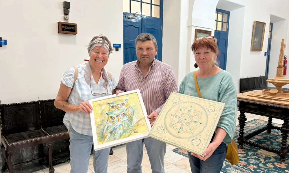 OFERTA DE QUADROS AO MUNICÍPIO DE VILA VIÇOSA 

No âmbito da Exposição Bella Vis…