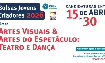 [OPORTUNIDADE]

→ Programa Bolsas Jovens Criadores 2026 está com candidaturas ab…