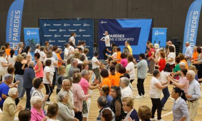 Paredes assinalou Dia Mundial da Dança com Mega Aula de Dança Sénior que juntou mais de 400 idosos