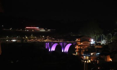 Ponte Duarte Pacheco ganha iluminação cénica em noite de Endoenças com investimento de 235 mil euros