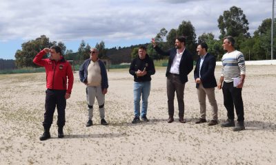 Presidente da Câmara de Castelo de Paiva visitou Campo de Jogos de Pedorido danificado pelas intempéries